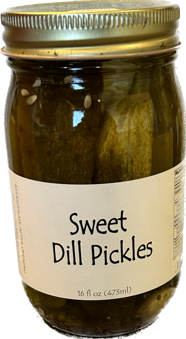 Local Sweet Dill Pickles (16oz)
