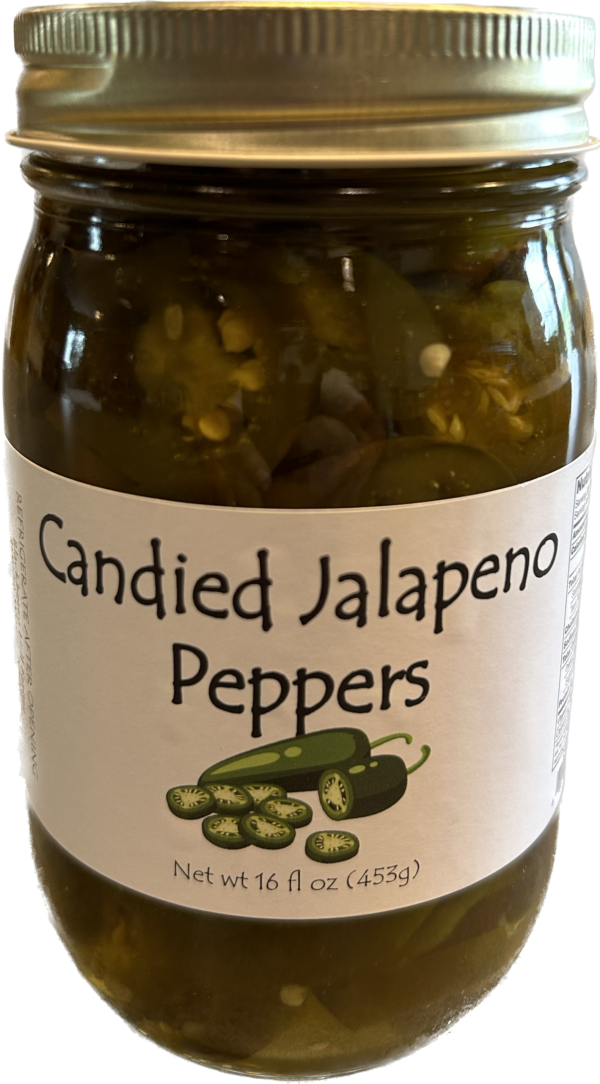 Local Candied Jalapeño Peppers
