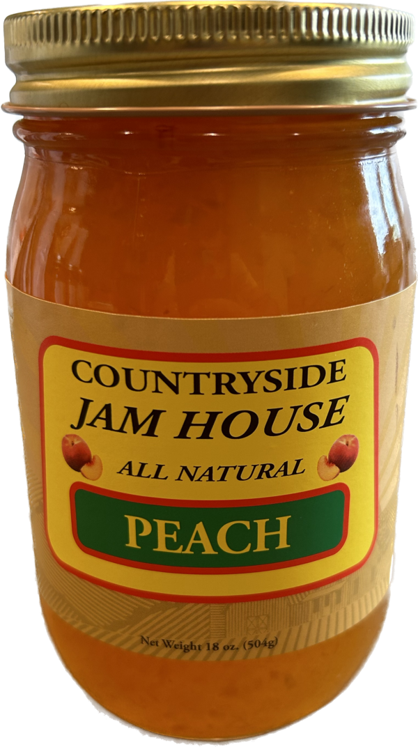 Local Peach Jam (18oz)