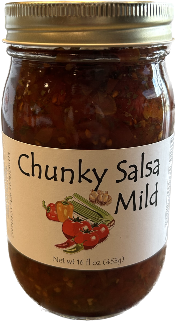 Local Chunky Salsa- Mild (16oz)