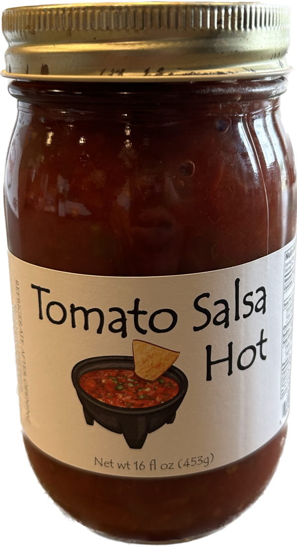 Local Tomato Salsa- Hot (16oz)