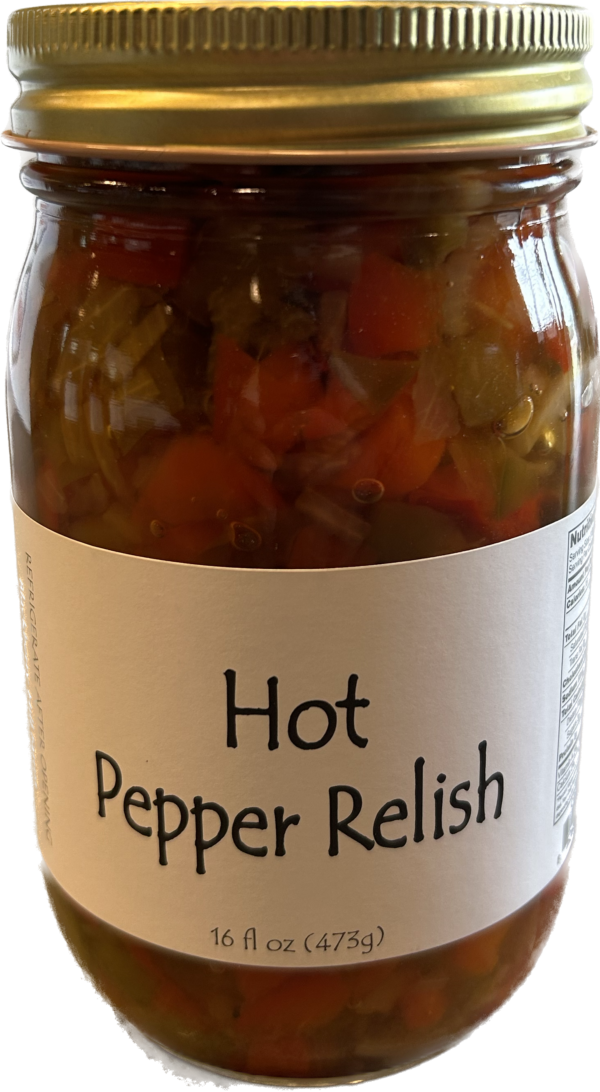 Local Hot Pepper Relish (16oz)