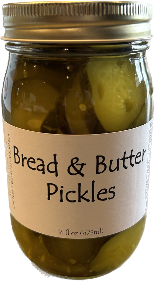 Local Bread and Butter Pickles (16oz)
